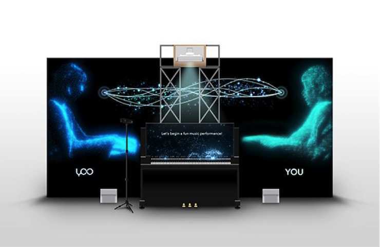 皇家88联手博报堂i-Studio展出实验性人工智能音乐装置“与YOO合奏”